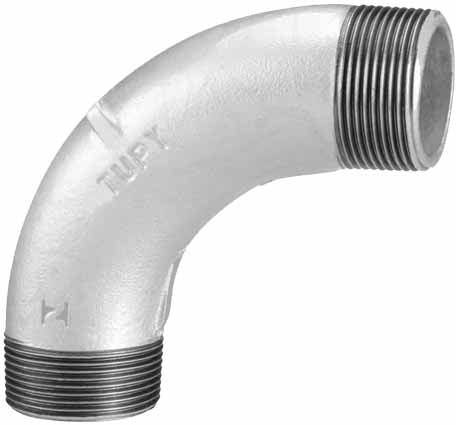 CURVA GALV. 3/4" TUPY (ISO 9002)