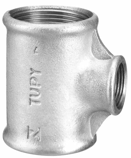 TEE GALV. RED 1.1/2" X 1" TUPY (ISO 9002)