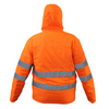 PARKA HW COCHAMO POLARIS REVERSIBLE NEGRA/ NARANJO C/CINTA XL