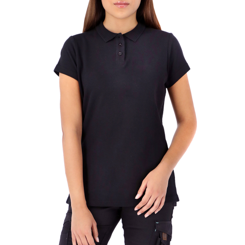 POLERA PIQUE QUEBEC MANGA CORTA MUJER AZUL M