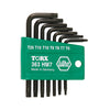 Set de 7 llaves torx en L T6-T20