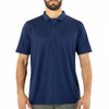 POLERA COOLDRY QUEBEC MANGA CORTA AZUL L