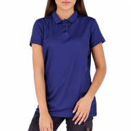 POLERA COOLDRY QUEBEC MANGA CORTA MUJER AZUL L