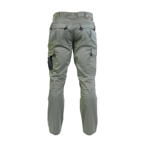 PANTALON CARGO HW DAKOTA SPANDEX VERDE OLIVA S