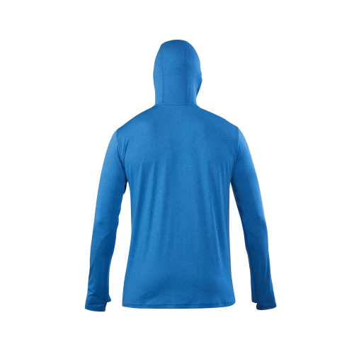 POLERA DRY FIT HW SPX C/ GORRO MANGA LARGA HOMBRE ELECTRIC BLUE S