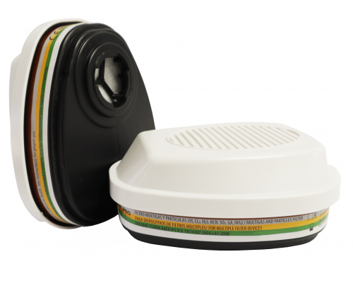 FILTRO ERGONIC F500MP3 ABEK1 P3 R MUTILGAS+PARTICULAS PAR