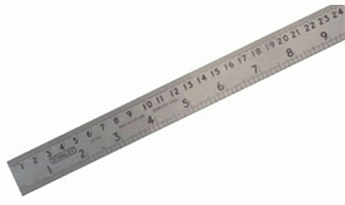 REGLA ACERO INOX.STANLEY #35342-24" (OF)
