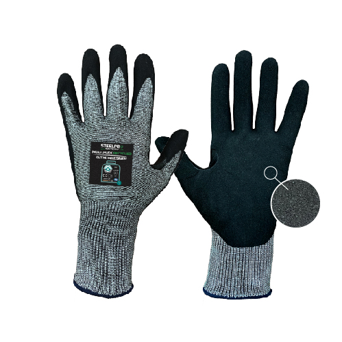 Guante Multiflex Recycled Cut Nitrile Sandy TALLA 9/M