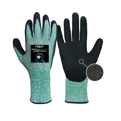 Guante Multiflex Recycled Poliester Latex Foam 10/L