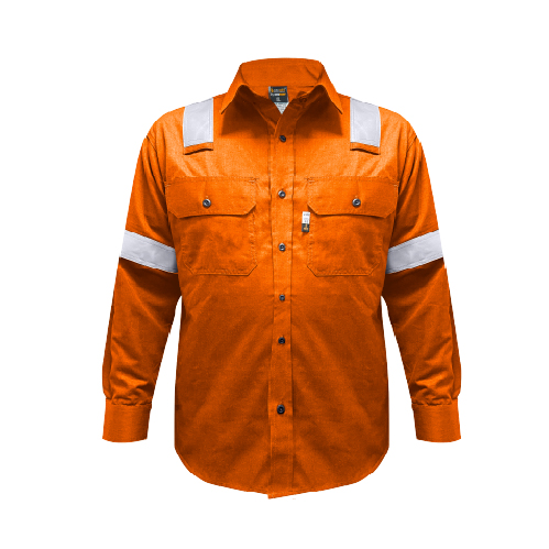 CAMISA IGNIFUGA NFPA NARANJO T.XXL HW TARASAFE