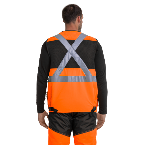CHALECO GEOLOGO ALASKA XPERT HOMBRE NARANJO XXL