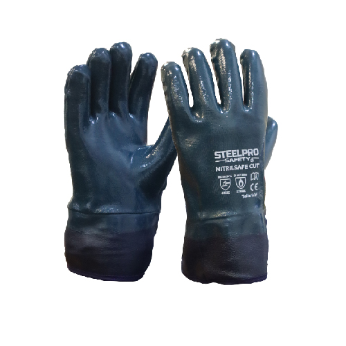 Guante Nitrilsafe cut talla 10/L