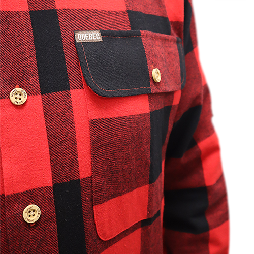 CAMISA QUEBEC ROBLE ROJO L