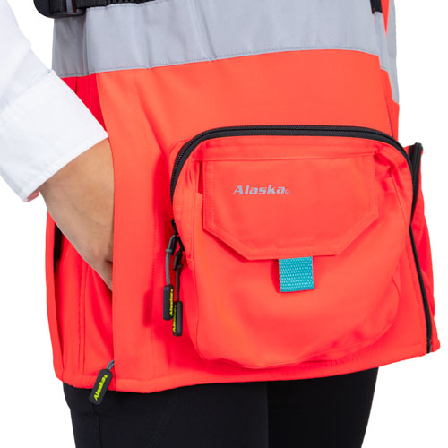CHALECO GEOLOGO ALASKA XPERT MUJER ROJO XXL