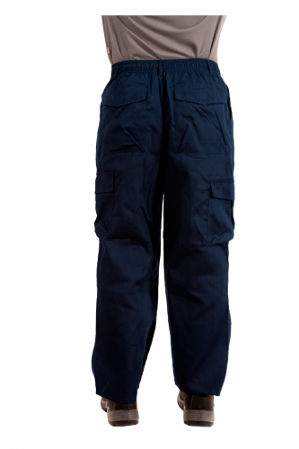 PANTALON POPLIN ALASKA AZUL M