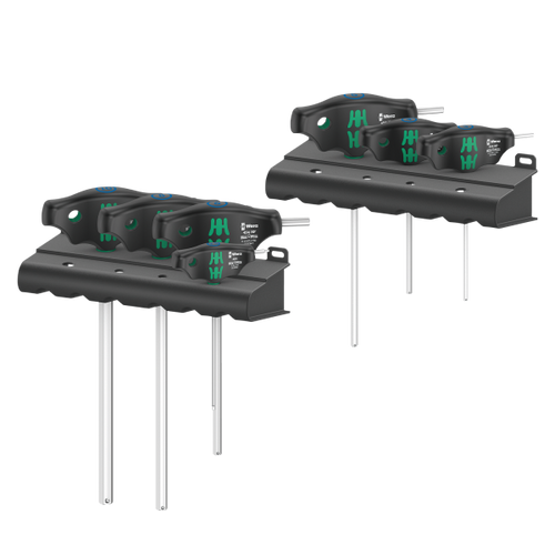 Set destornilladores T hexagonales Hex Plus 7 piezas Wera