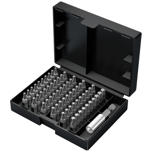 Set puntas Torx 1/4 con estuche 61 piezas Wera