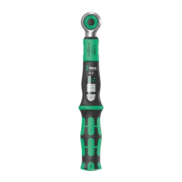 Llave de Torque 1/4 para hexágono Safe Torque A2 2-12Nm Wera