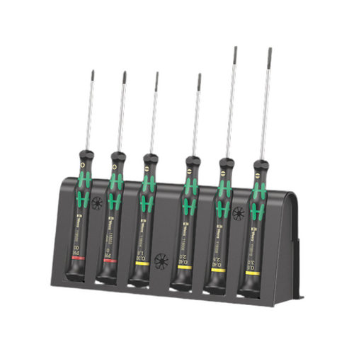 Set de Micro destornilladores Kraftform 2035/6 A 6 piezas Wera
