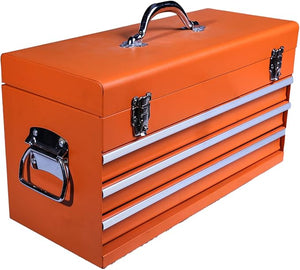 Caja porta herramientas 20 metálica 3 cajones Harden