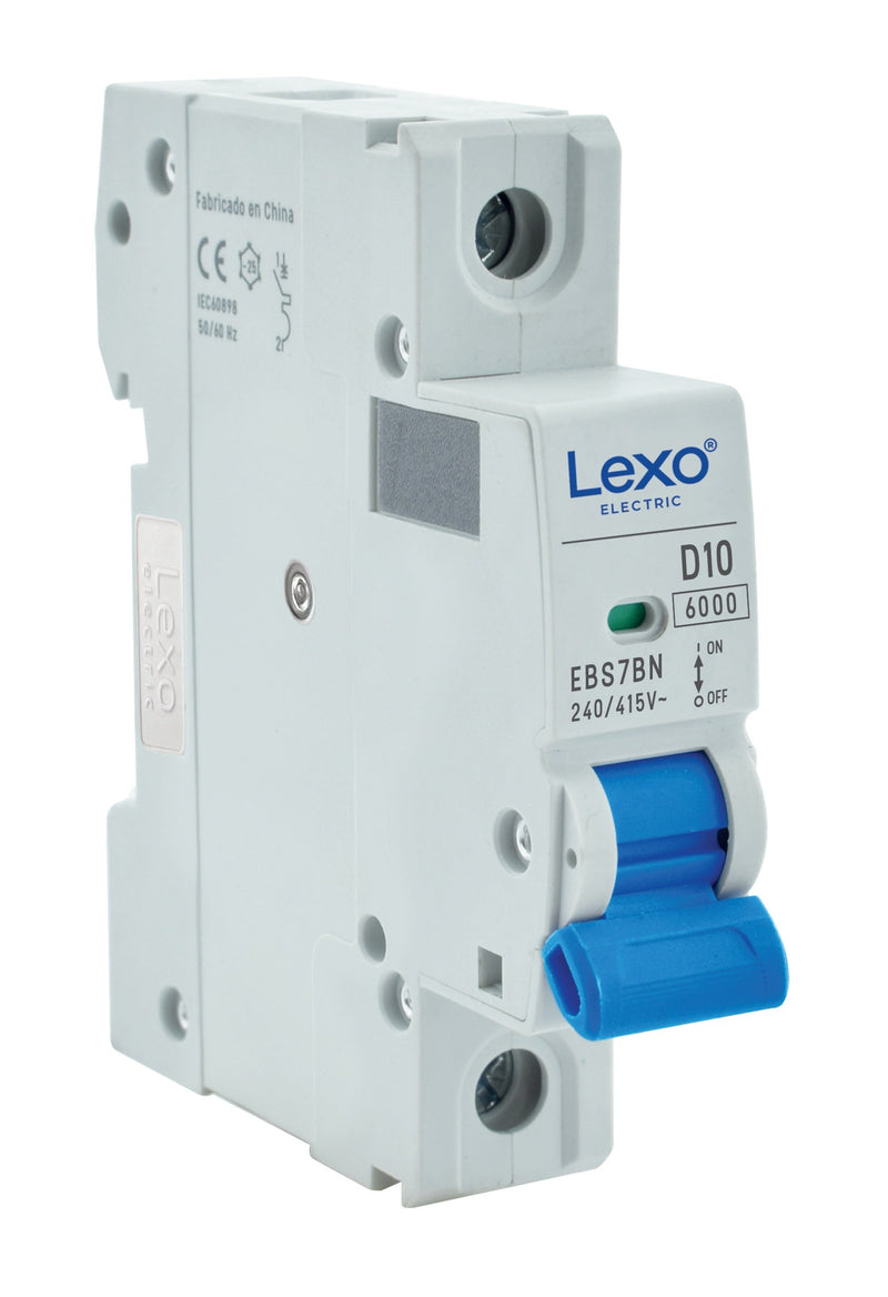 Interruptor automático 1X6A curva D 6kA