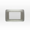 INTERRUPTOR SIMPLE 9/12 TECLON 73 MM 10A 250V BLANCO/PLATA ARMADO