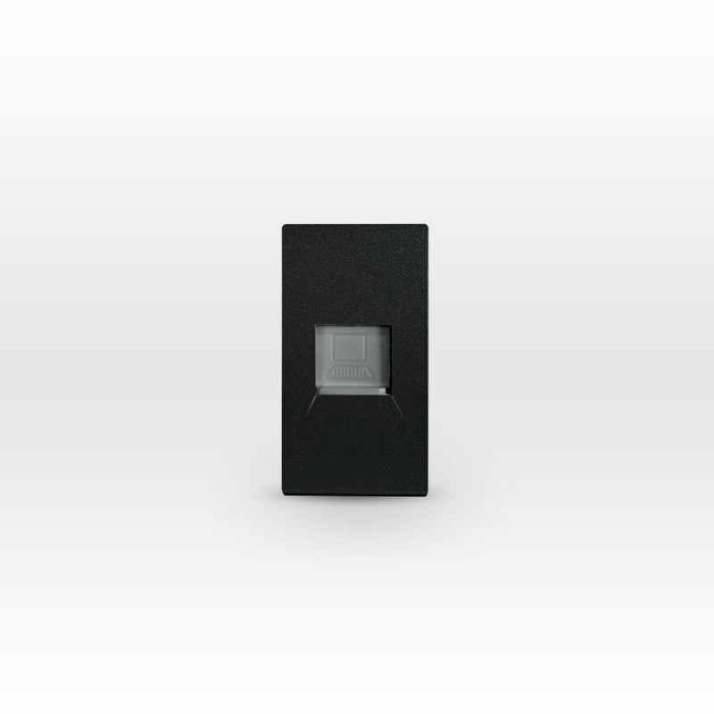 MÓDULO CONECTOR RJ45 CATEGORIA 6 ANDES BLACK