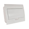 TABLERO EMBUTIDO 12 POLOS TAPA BLANCA LIBRE DE HALÓGENO IP41