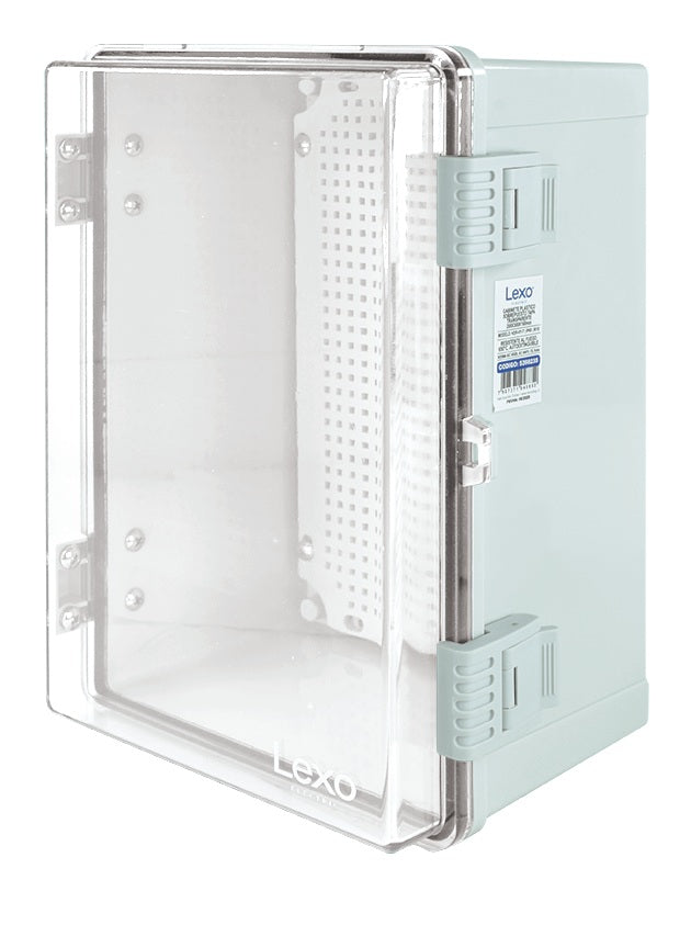 GABINETE PLASTICO SOBREPUESTO TAPA TRANSPARENTE 200X300X160cm IP65