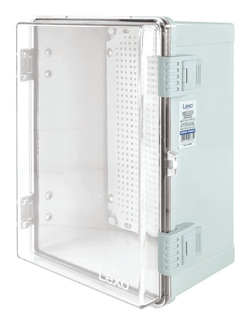 GABINETE PLASTICO SOBREPUESTO TAPA TRANSPARENTE 400X500X200 cm IP65