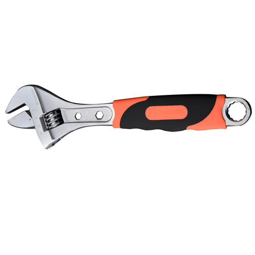 LLAVE FRANCESA 10\" MANGO ERGONOMICO HARDEN