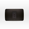TOMA CORRIENTE SIMPLE 10A 250V GRAFITO ARMADO