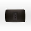TOMA CORRIENTE SIMPLE 10/16A 250V GRAFITO ARMADO