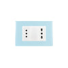 TOMA CORRIENTE DOBLE 10A MAS 10/16A 250V SKY ARMADO