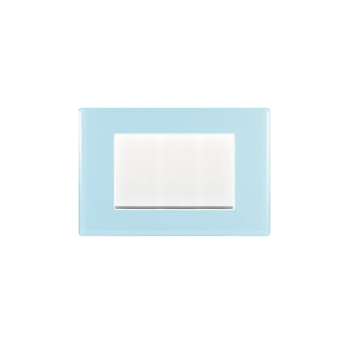 INTERRUPTOR SIMPLE CRYSTAL 9/12 TECLON 73 MM 10A 250V SKY ARMADO