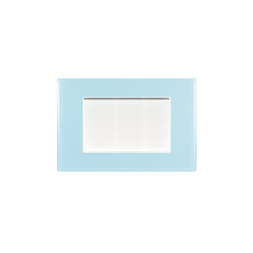 INTERRUPTOR SIMPLE CRYSTAL 9/24 TECLON 73MM 10A 250V CRYSTAL SKY ARMADO