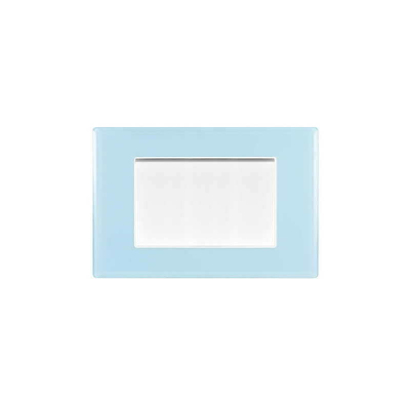 INTERRUPTOR SIMPLE CRYSTAL 9/24 TECLON 73MM 10A 250V CRYSTAL SKY ARMADO