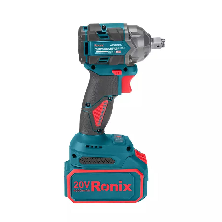 Llave De Impacto Inalámbrica Ronix 8672 1/2" 20V
