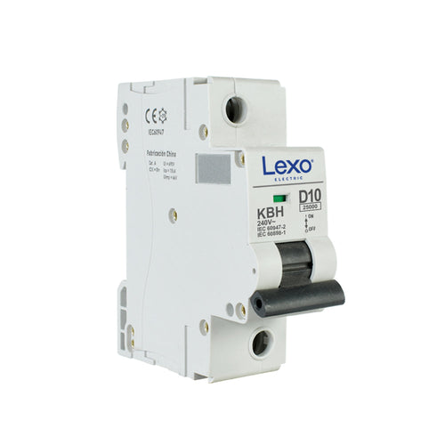 Interruptor automático 1X40A curva D 25kA