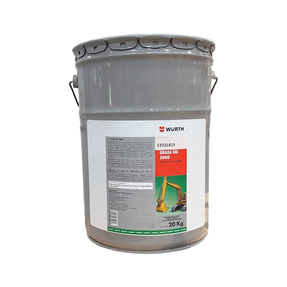 GRASA DE ALTO IMPACTO SIG 3000 - 20KG - WURTH - WURTH