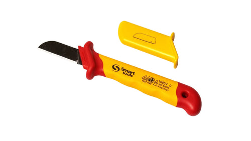 CUCHILLO PARA ELECTRICISTA RECTO LARGO 180MM VDE 1000V(10271180)