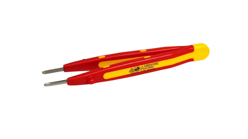 PINZA DE PUNTA RECTA GRUESA PLANA LARGO 145MM VDE 1000V(10014142)