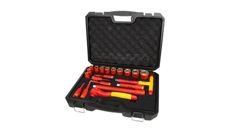 Juego de Dados 1/2 20 Piezas VDE 1000V con Dados Allen - SMART TOOLS