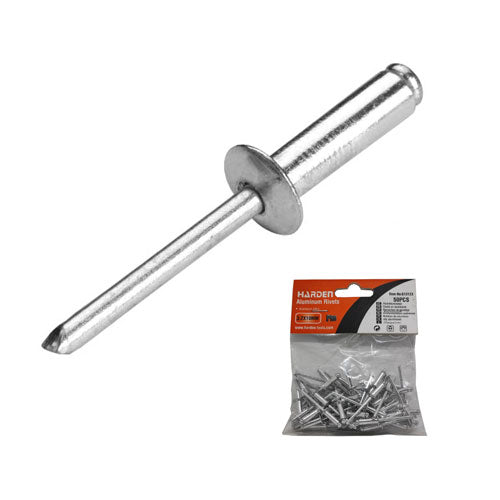 REMACHE DE ALUMINIO 2.4X8MM HARDEN