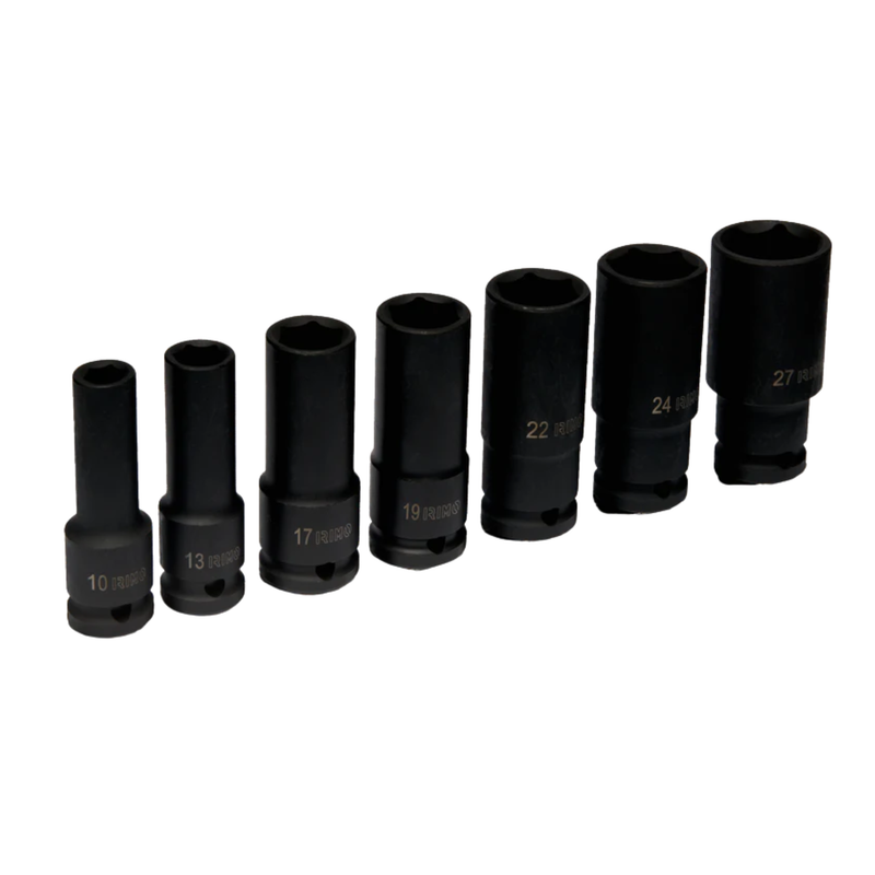 Dados de impacto largos cuadrante 1/2 7 piezas - IRIMO