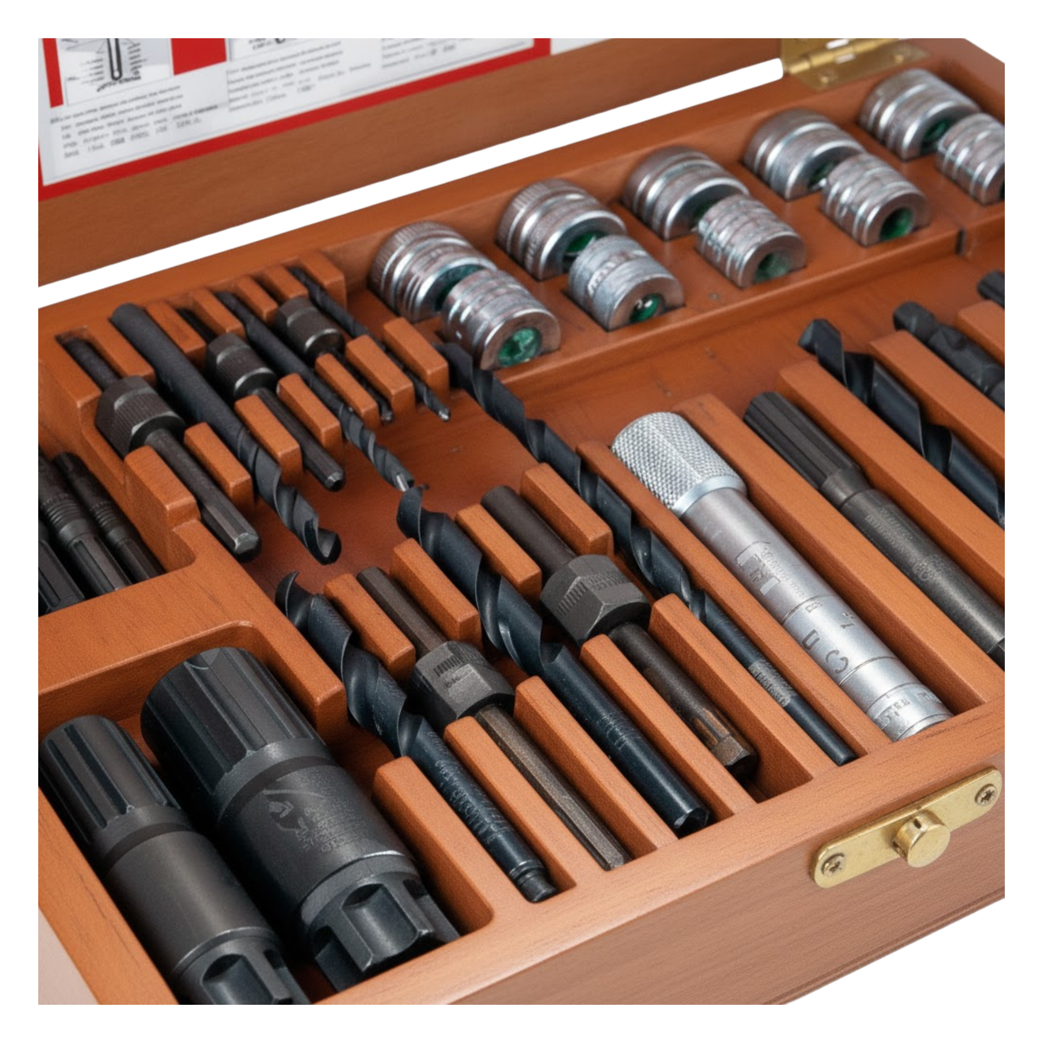 Jgo. extractores pernos 1/4-1 #25 (35590) - RIDGID