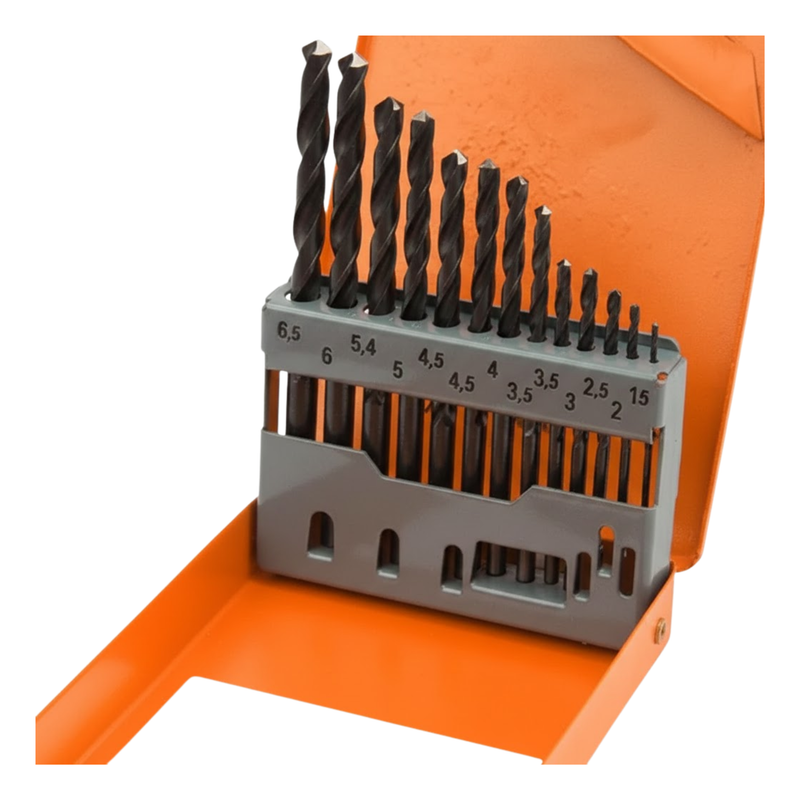 Set Brocas HSS. 13 Piezas Wokin