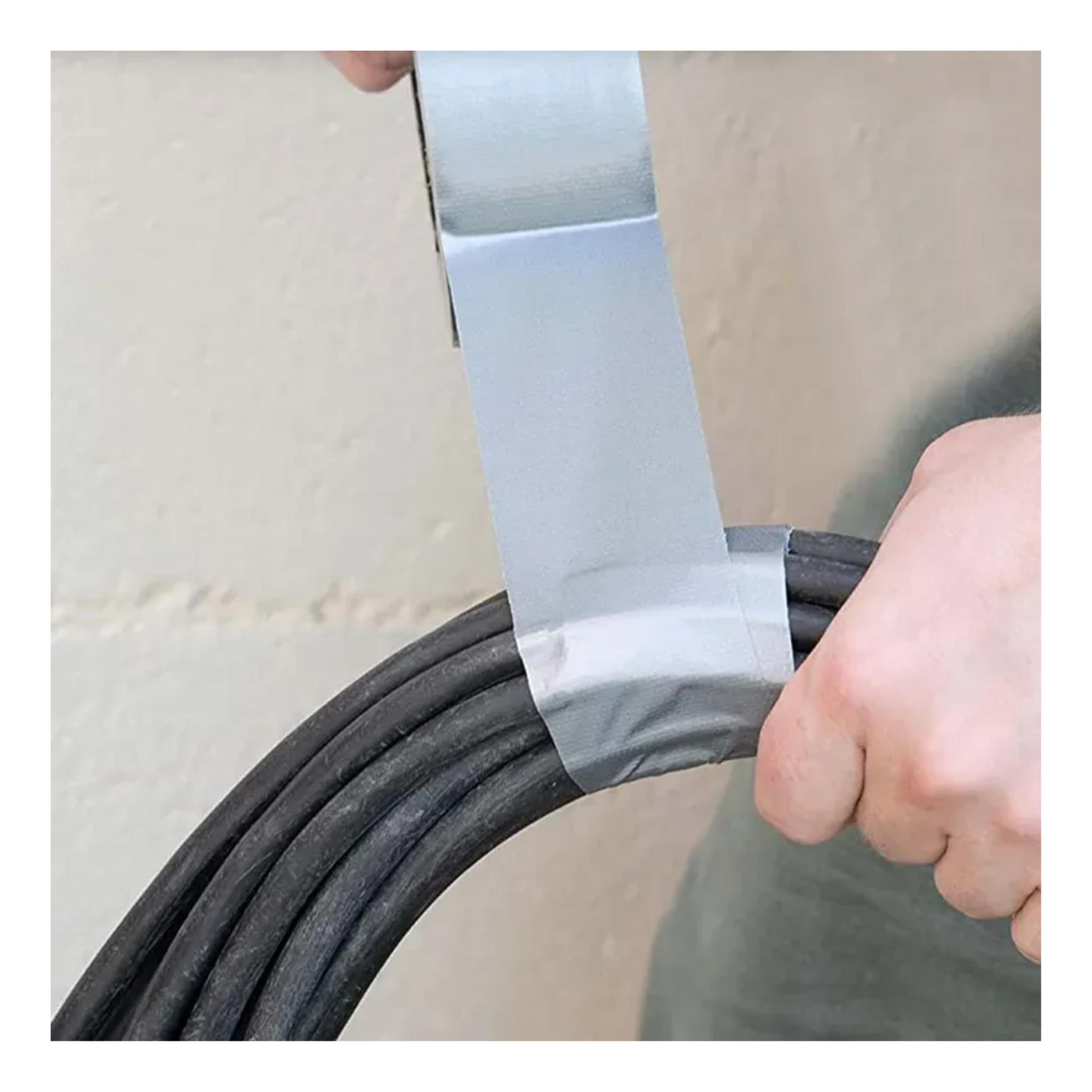 Cinta Multiuso Gris 48mm x 25mt Wokin