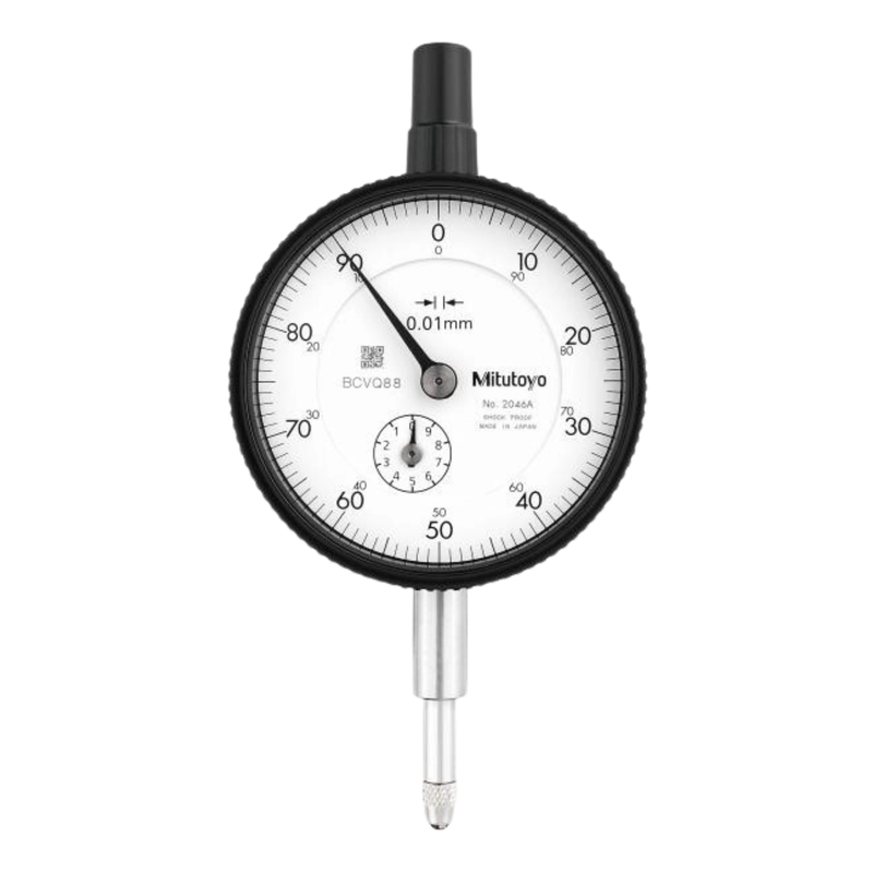 Reloj comparador 0.01 mm. rango 10 mm. (2046a) - MITUTOYO