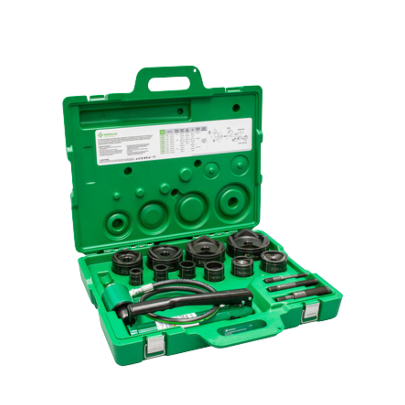 Jgo. sacabocados hidraulico 1/2 - 4 ac (7310sb) - GREENLEE